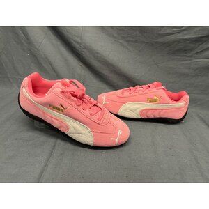Puma Girls Speedcat OG PS Lace Up Sneakers Pink Size 1c NEW NO BOX!